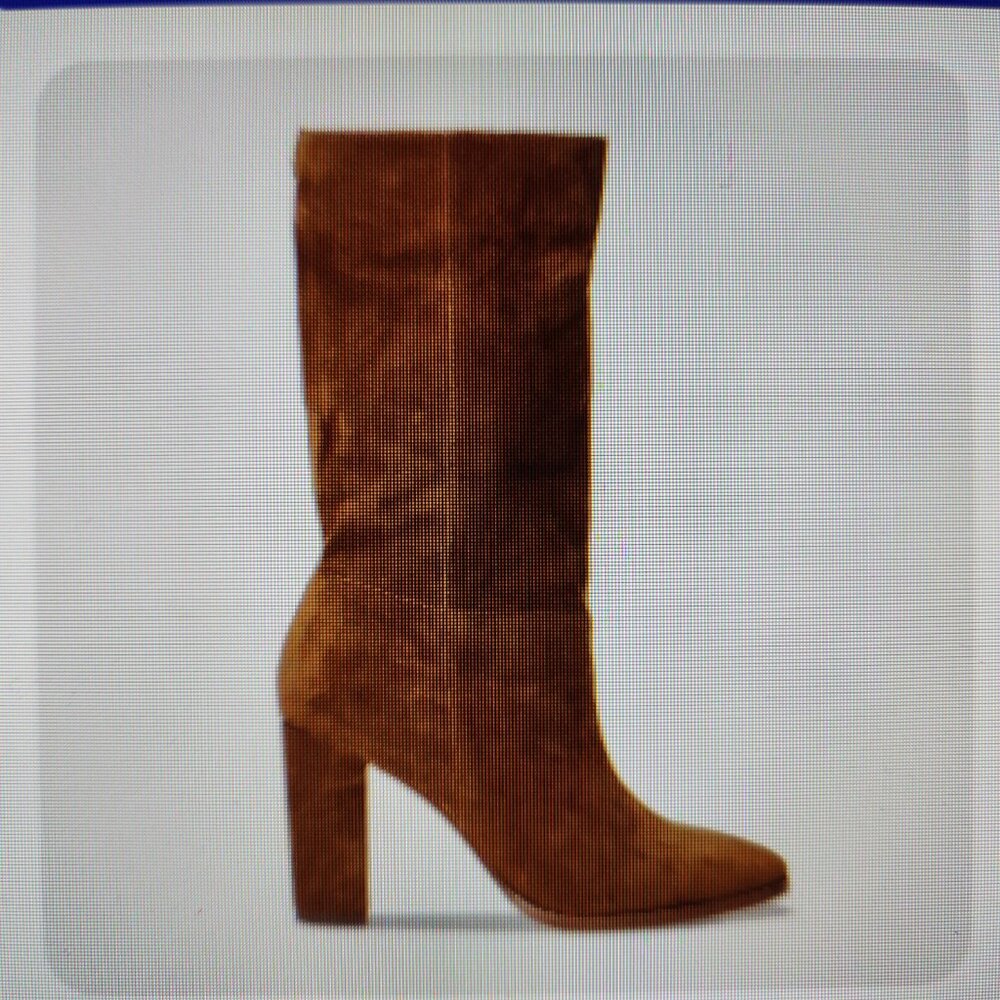 Lauren Ralph Lauren " Artizan II" Suede Mid Shaft Boots. NIB. Size 9 - Picture 3 of 12